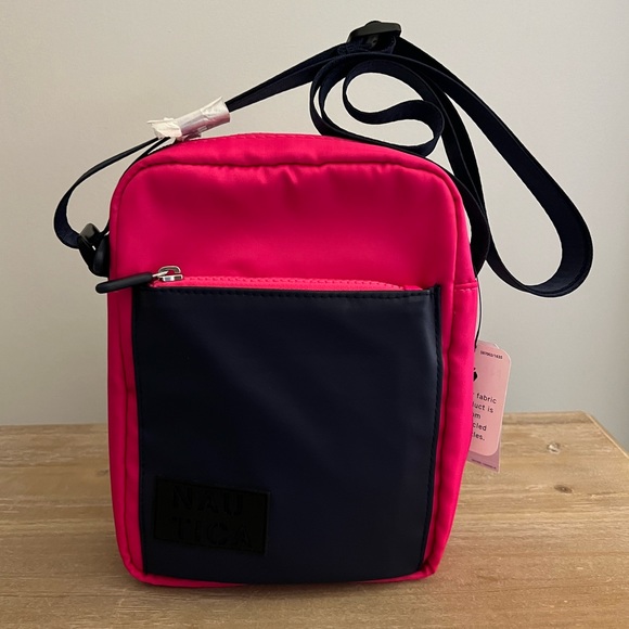 Nautica Handbags - Nautica Fuchsia Crossbody Bag NWT